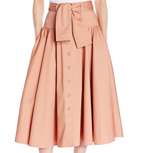 Rebecca Taylor belted skirt 0 - Picture 2 of 6